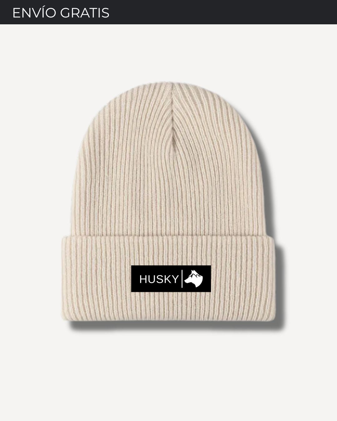Beanie - Logo Beige