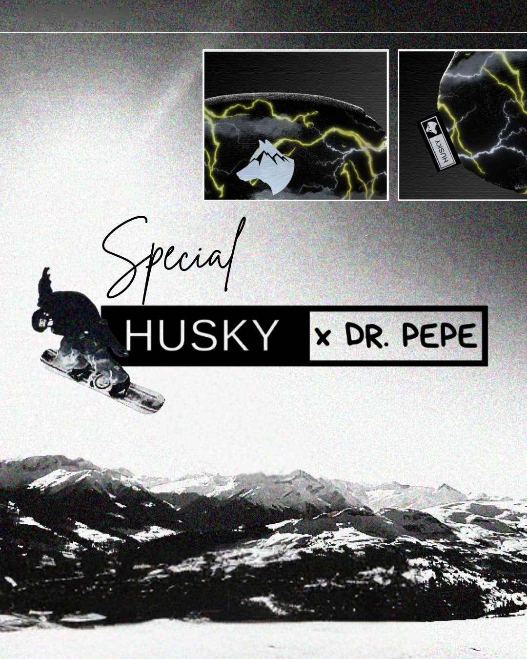 Colección Husky x Dr. Pepe